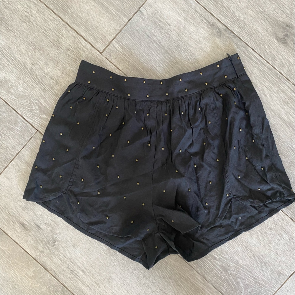 Knot Sisters Studded Shorts-Small